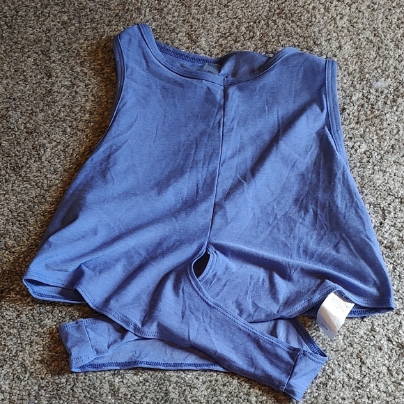 Beyond Yoga Indigo Leggings (M) and Crop Top (S) Set - Picture 4 of 12